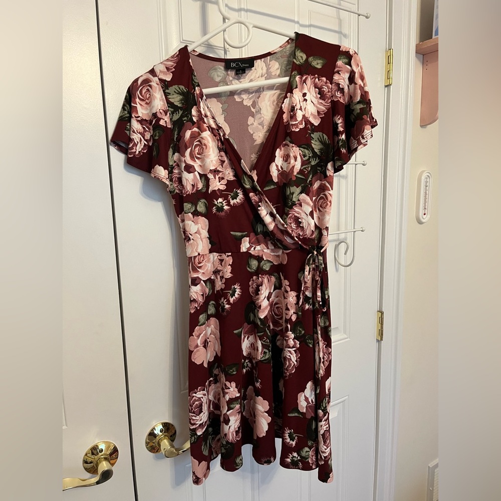 NWOT BCX Floral Dress